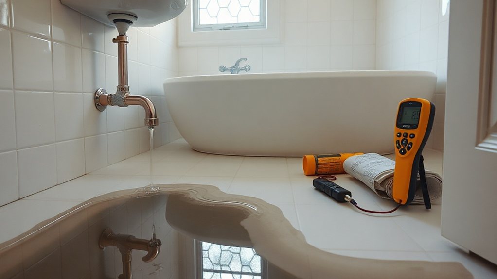 Insurer-ready escape of water trace and access report in Kilburn