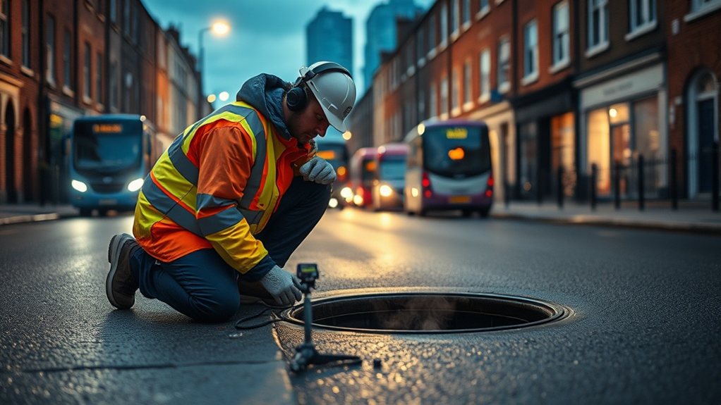 Underground Leak Detection Dalston E8 in Kilburn